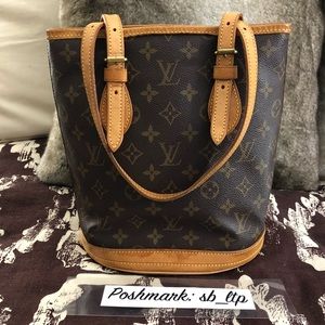 Authentic Louis Vuitton Petit Bucket PM